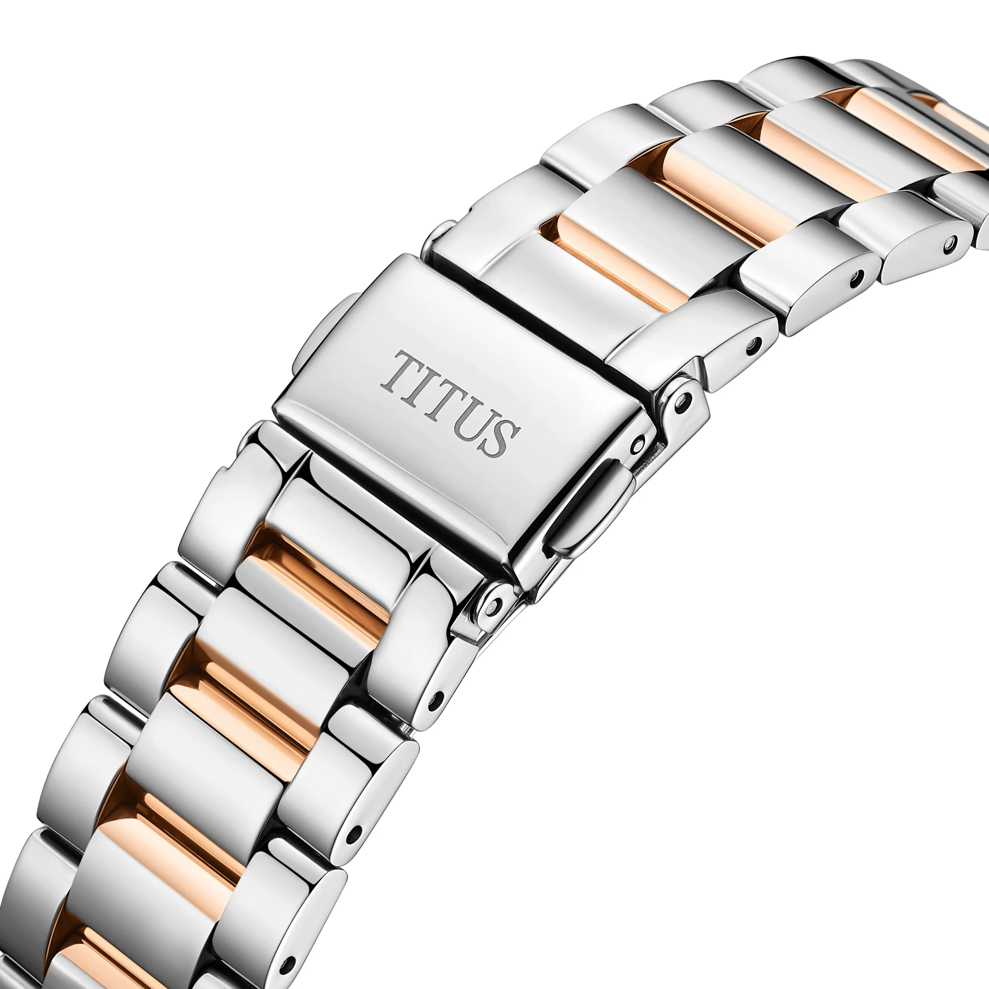 SOLVIL ET TITUS ENLIGHT W06-03305-002 3 HANDS AUTOMATIC MEN WATCH - Image 4