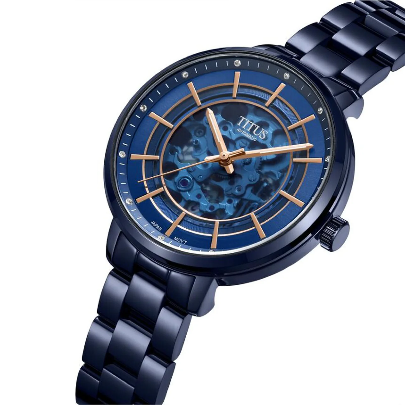 SOLVIL ET TITUS ENLIGHT W06-03306-004 3 HANDS AUTOMATIC WOMEN WATCH - Image 2