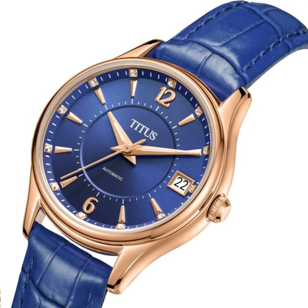 SOLVIL ET TITUS EXQUISITE W06-03275-004 3 HANDS DATE AUTOMATIC WOMEN WATCH - Image 2