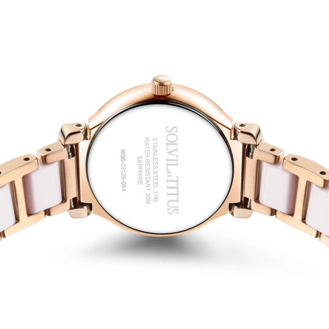 SOLVIL ET TITUS FAIR LADY W06-03139-004 3 HANDS DATE QUARTZ WOMEN WATCH - Image 3