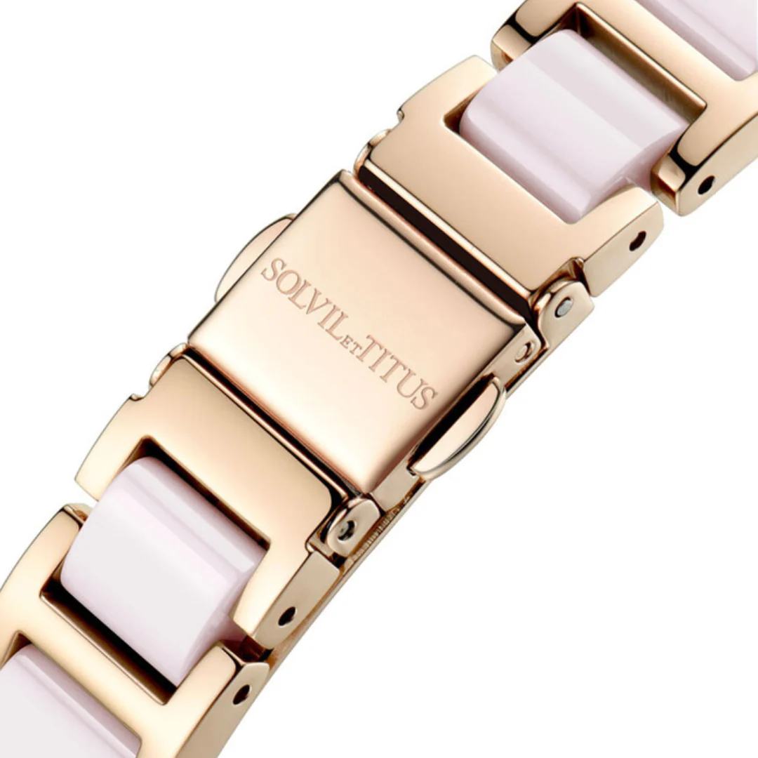 SOLVIL ET TITUS FAIR LADY W06-03139-004 3 HANDS DATE QUARTZ WOMEN WATCH - Image 4