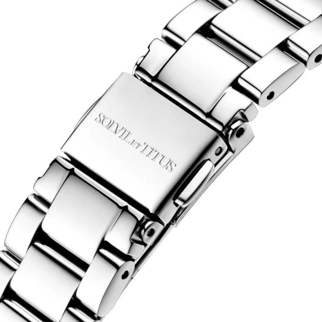 SOLVIL ET TITUS FAIR LADY W06-03150-001 3 HANDS QUARTZ WOMEN WATCH - Image 4