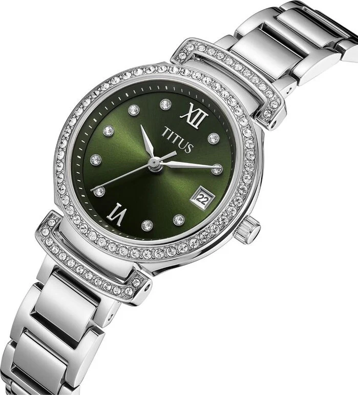 SOLVIL ET TITUS FAIR LADY W06-03139-007 3 HANDS DATE QUARTZ WOMEN WATCH - Image 2