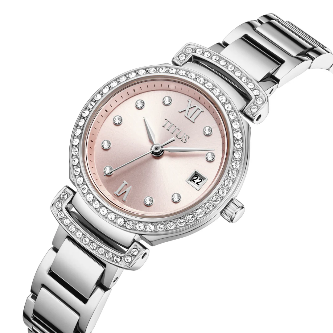 SOLVIL ET TITUS FAIR LADY W06-03139-018 3 HANDS DATE QUARTZ WOMEN WATCH - Image 2