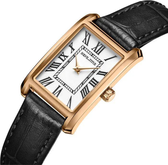 SOLVIL ET TITUS FAIR LADY W06-03399-004 2 HANDS QUARTZ WOMEN WATCH - Image 2
