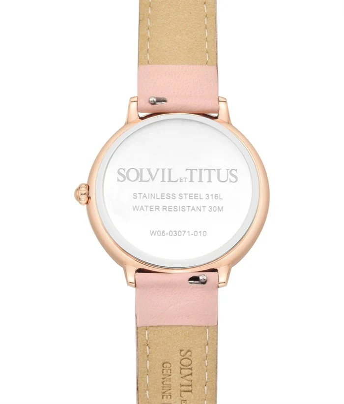 SOLVIL ET TITUS FASHIONISTA W06-03071-010 MULTI-FUNCTION QUARTZ WOMEN WATCH - Image 3