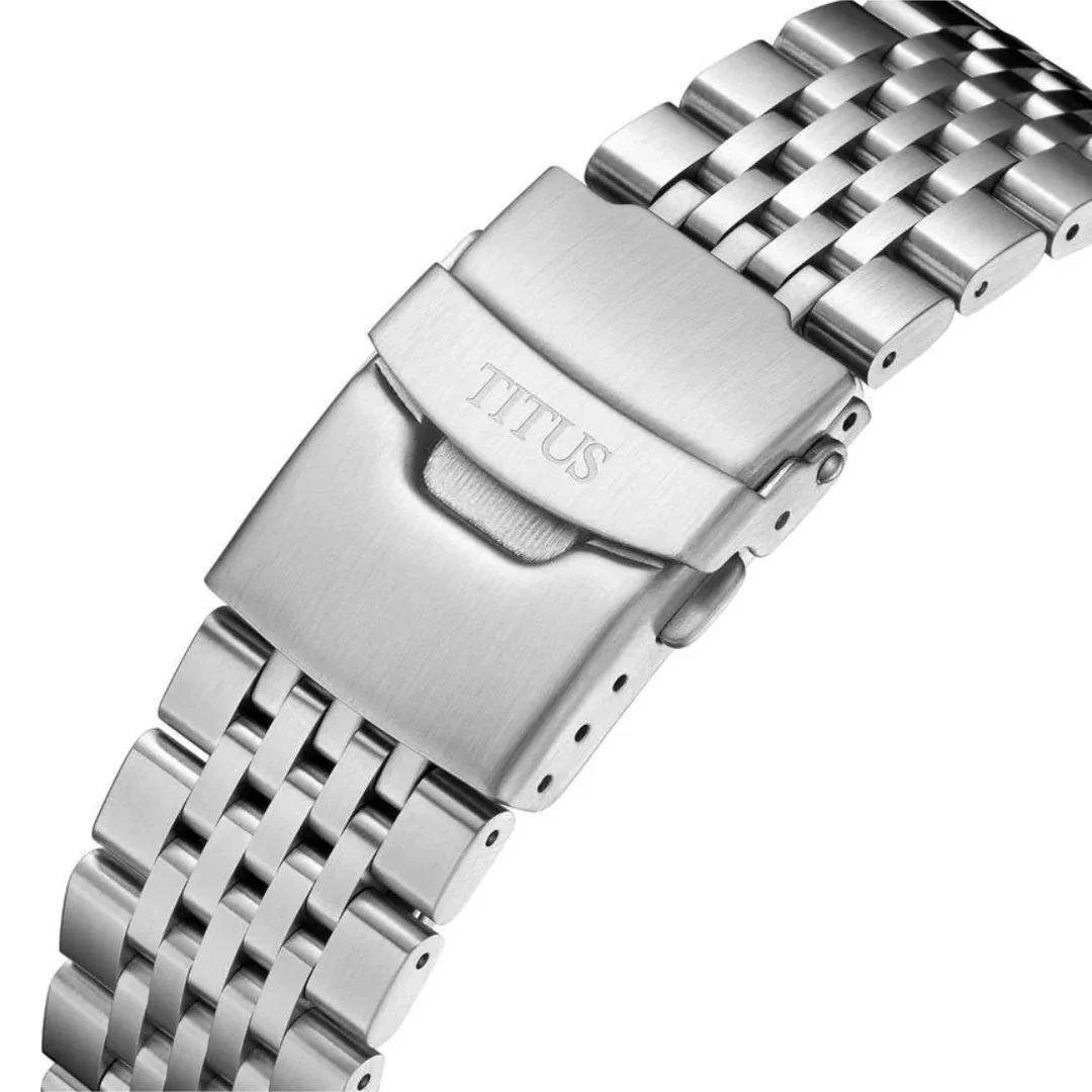 SOLVIL ET TITUS FORT W06-03340-003 3 HANDS DATE AUTOMATIC MEN WATCH - Image 3
