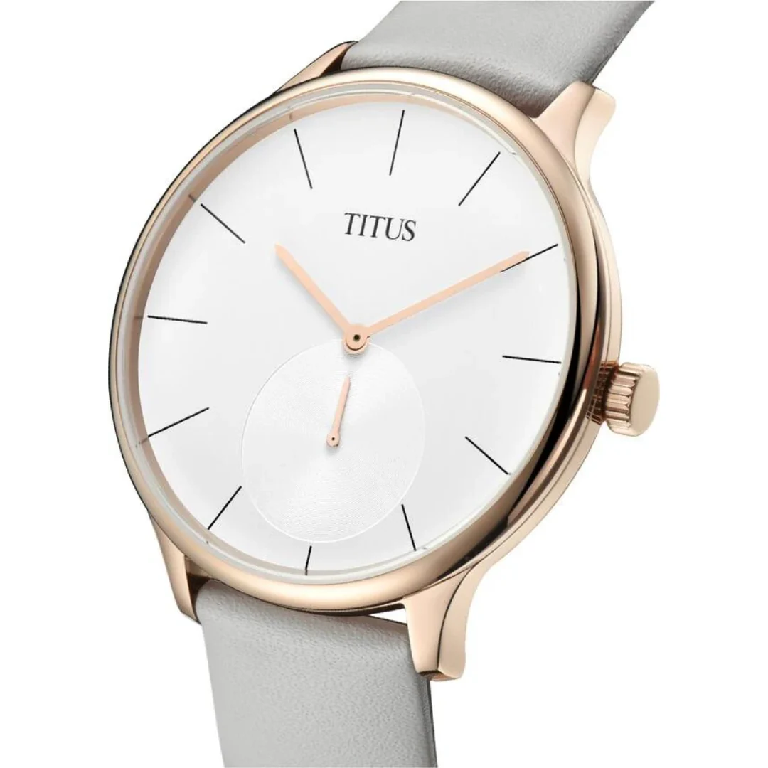 SOLVIL ET TITUS INTERLUDE W06-03053-004 2 HANDS SMALL SECOND QUARTZ WOMEN WATCH - Image 2