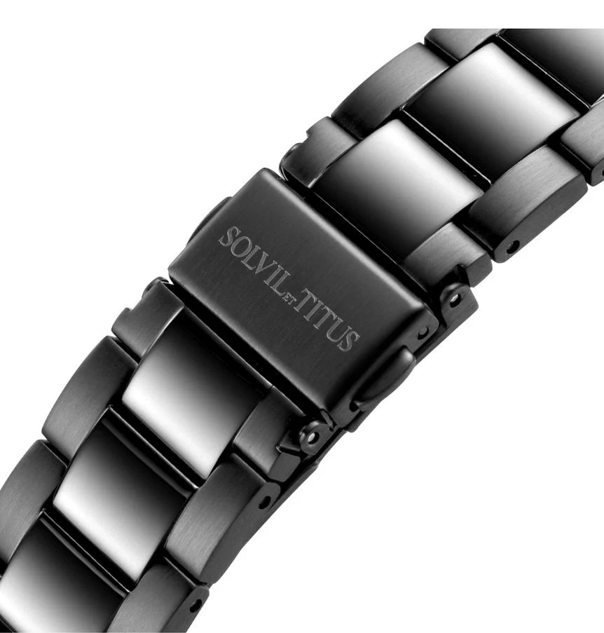 SOLVIL ET TITUS MODERNIST W06-03214-002 CHRONOGRAPH QUARTZ MEN WATCH - Image 4