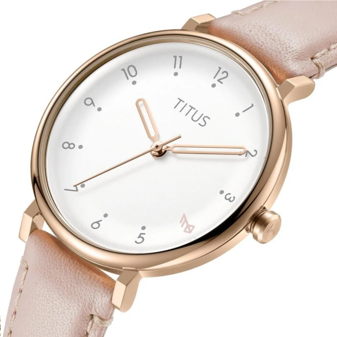 SOLVIL ET TITUS NORDIC TALE W06-03319-003 3 HANDS QUARTZ LEATHER WOMEN WATCH - Image 2