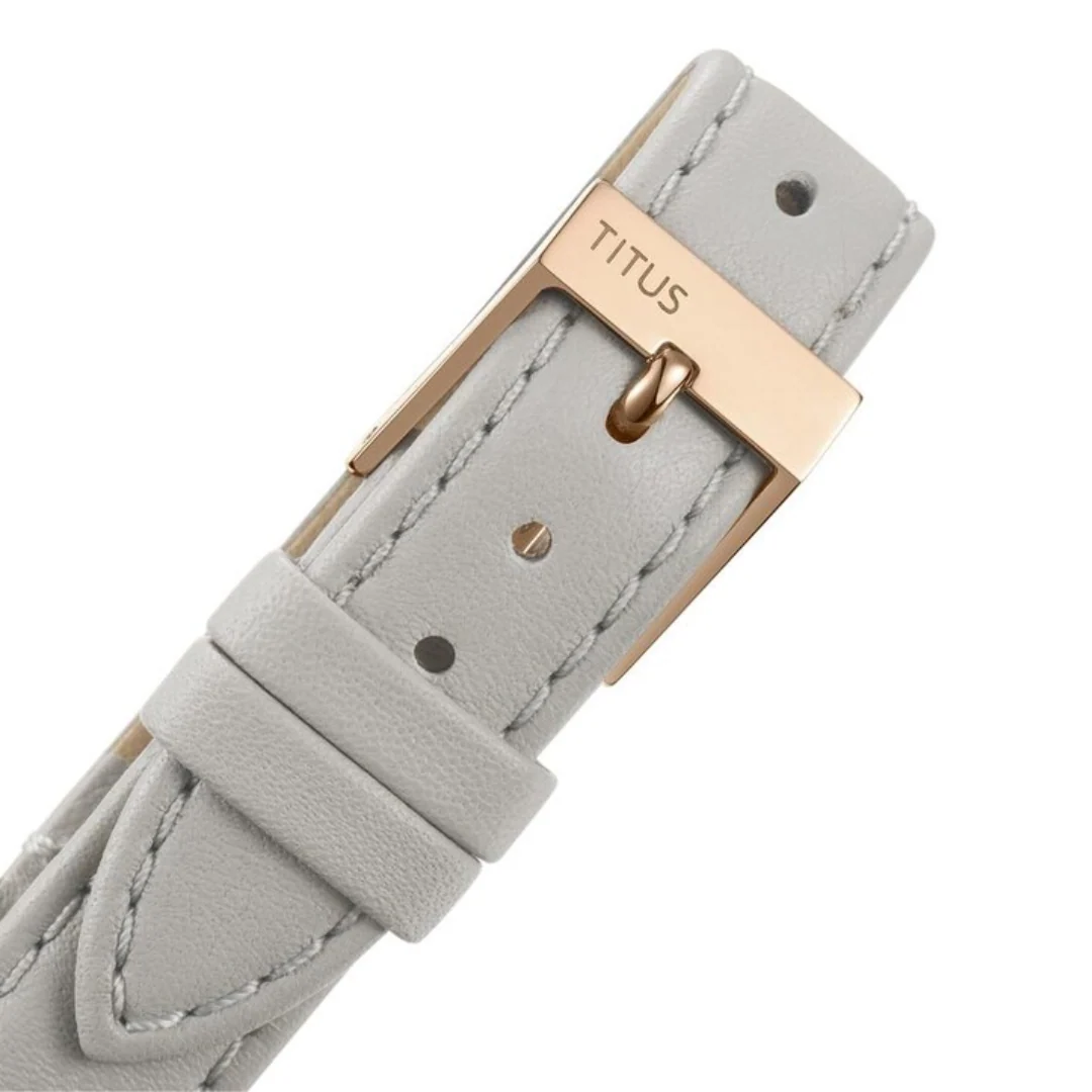 SOLVIL ET TITUS NORDIC TALE W06-03319-005 3 HANDS QUARTZ LEATHER WOMEN WATCH - Image 4