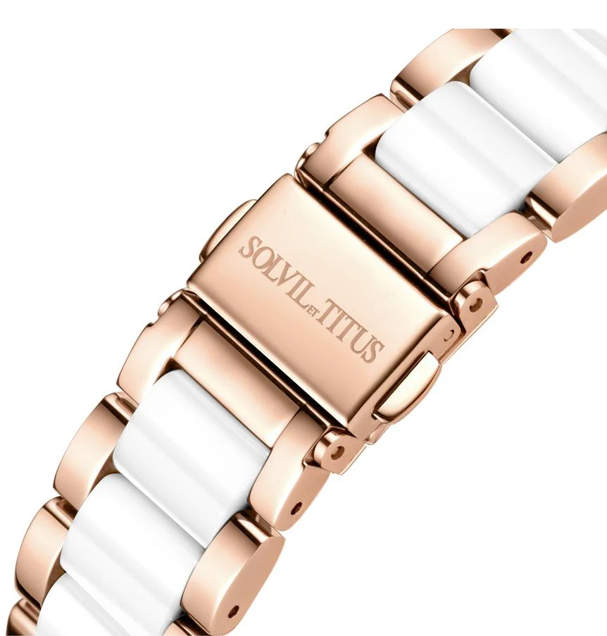 SOLVIL ET TITUS PERSE W06-03203-002 MULTI-FUNCTION QUARTZ WOMEN WATCH - Image 4