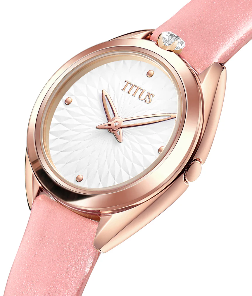 SOLVIL ET TITUS RING & KNOT W06-03133-006 2 HANDS QUARTZ WOMEN WATCH - Image 2