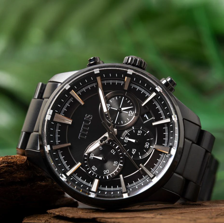 SOLVIL ET TITUS SABER W06-03082-016 CHRONOGRAPH QUARTZ MEN WATCH - Image 5