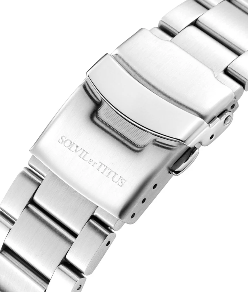 SOLVIL ET TITUS SABER W06-03286-004 CHRONOGRAPH QUARTZ MEN WATCH - Image 3