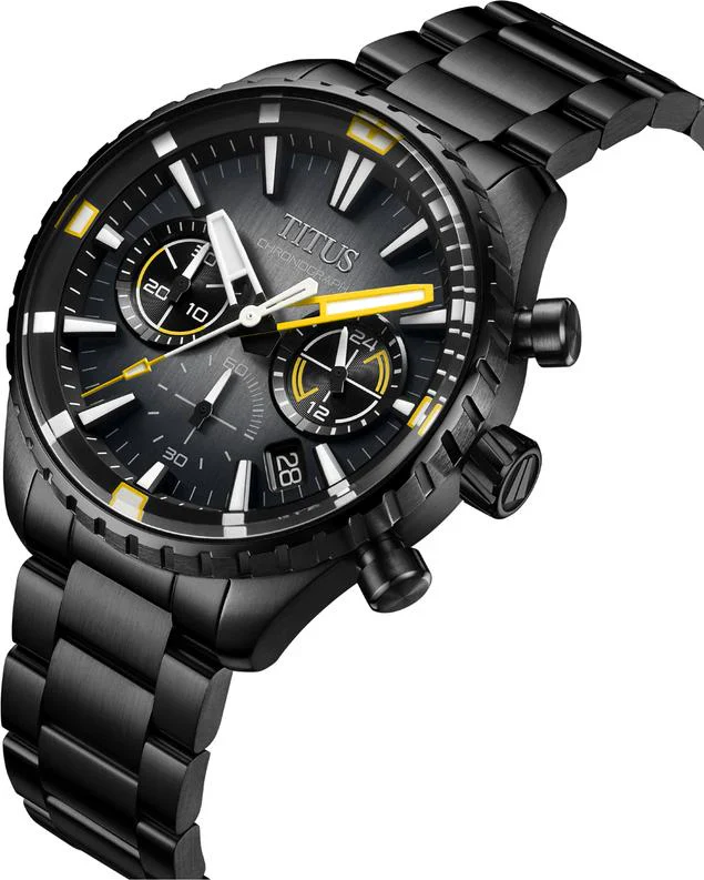 SOLVIL ET TITUS SABER W06-03364-004 CHRONOGRAPH QUARTZ MEN WATCH - Image 2