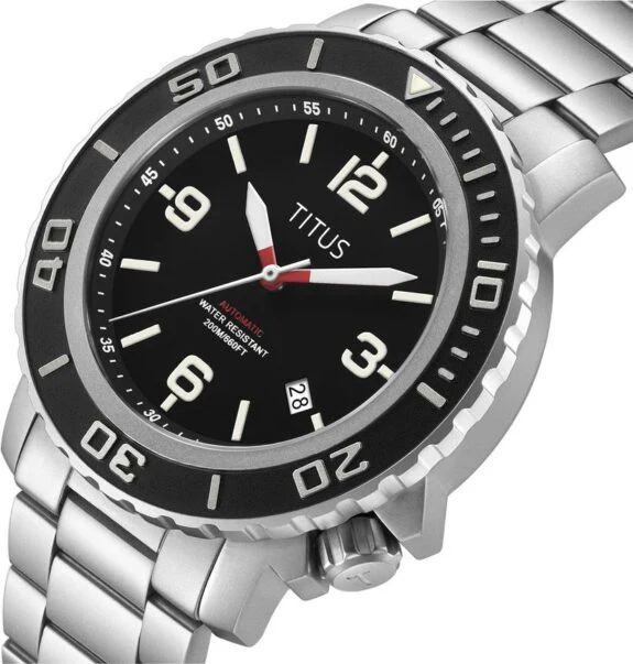 SOLVIL ET TITUS THE CAPE W06-03227-001 3 HANDS DATE AUTOMATIC MEN WATCH - Image 2
