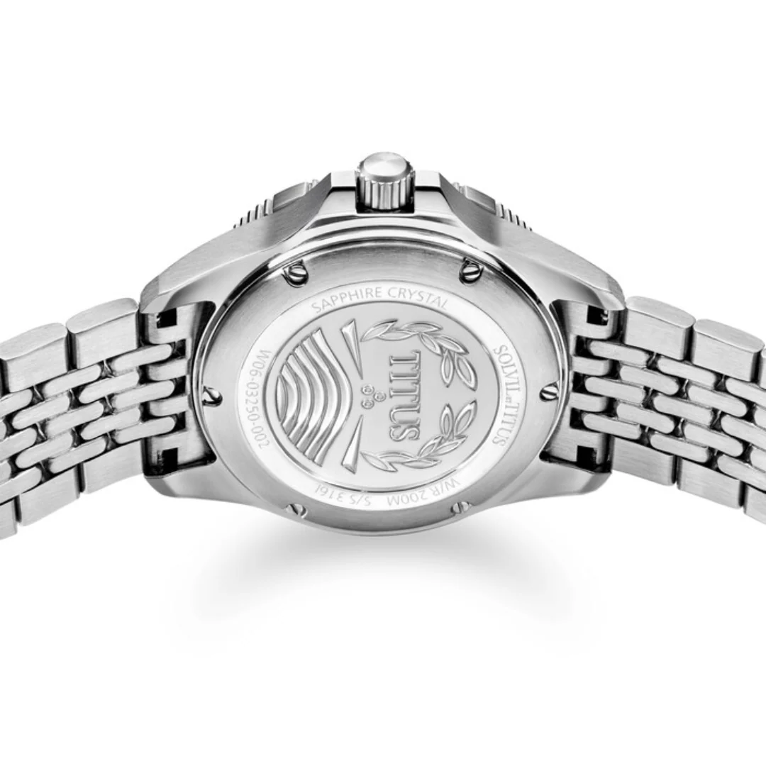 SOLVIL ET TITUS VALOR W06-03250-002 3 HANDS DATE MECHANICAL MEN WATCH - Image 3
