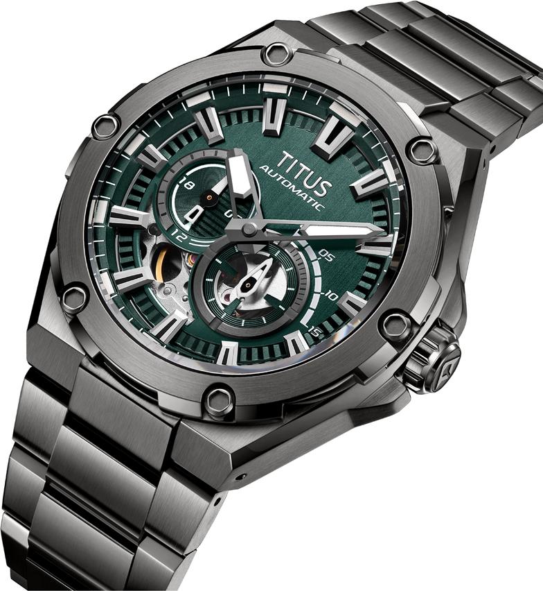 SOLVIL ET TITUS VOYAGER W06-03410-002 MULTI-FUNCTION AUTOMATIC MEN WATCH - Image 2