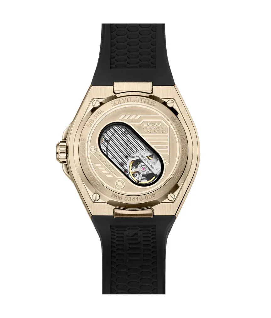 SOLVIL ET TITUS VOYAGER W06-03410-006 MULTI-FUNCTION AUTOMATIC MEN WATCH - Image 3