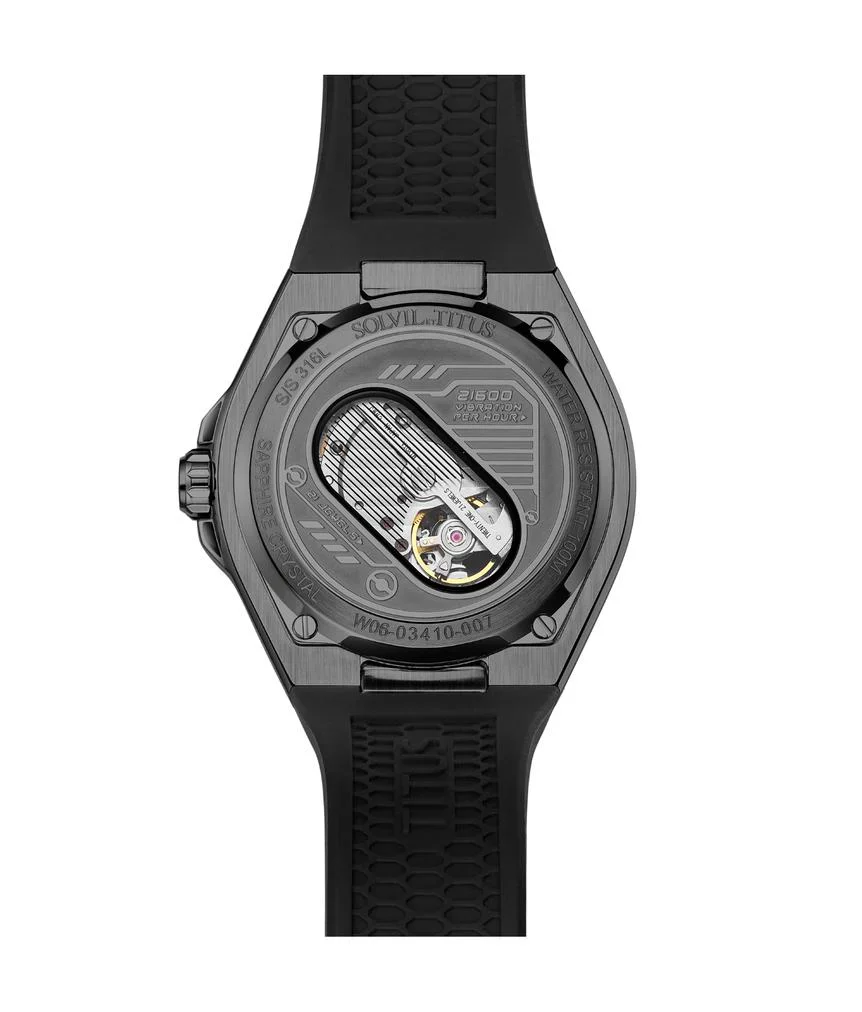 SOLVIL ET TITUS VOYAGER W06-03410-007 MULTI-FUNCTION AUTOMATIC MEN WATCH - Image 3