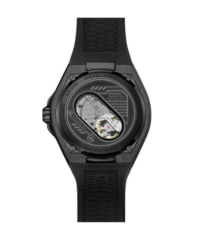 SOLVIL ET TITUS VOYAGER W06-03410-008 MULTI-FUNCTION AUTOMATIC MEN WATCH - Image 3