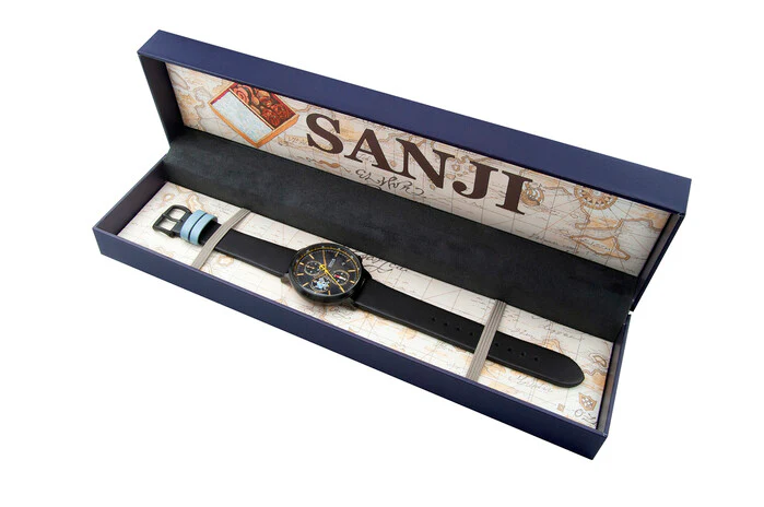 Solvil et Titus x One Piece "Sanji" Interlude Chronograph Quartz Leather Men Watch W06-03291-003 - Image 8